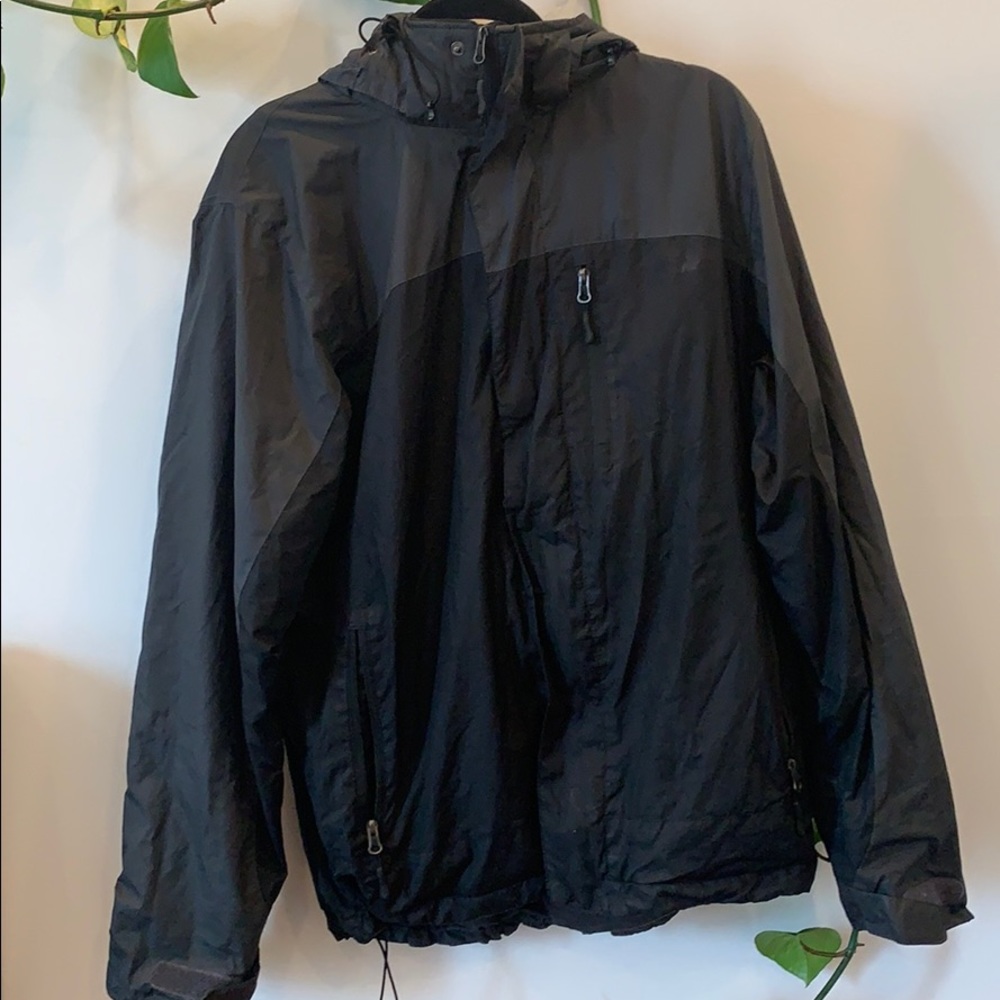 champion hooded windbreaker